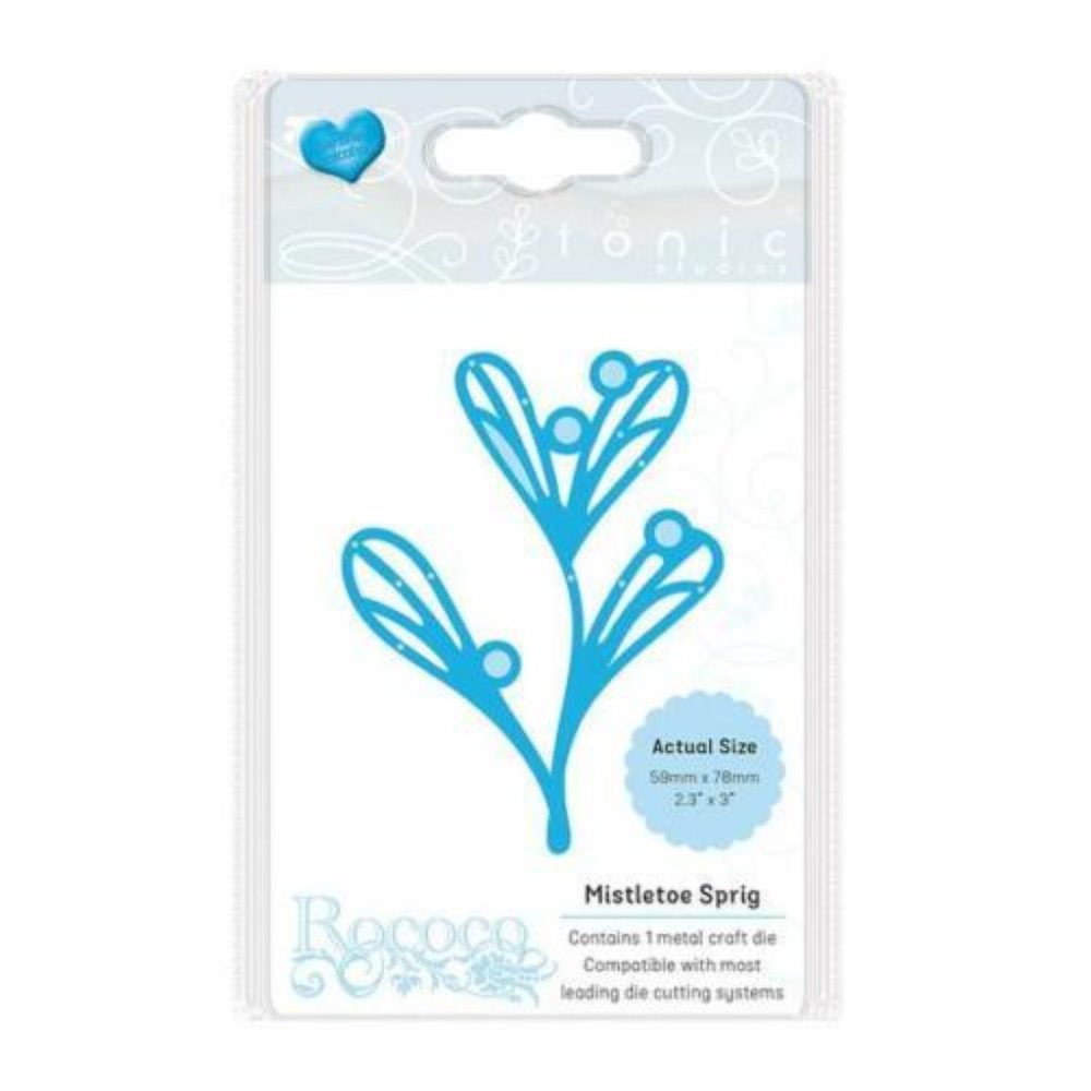 Tonic Studios Mistletoe Sprig Metal Die